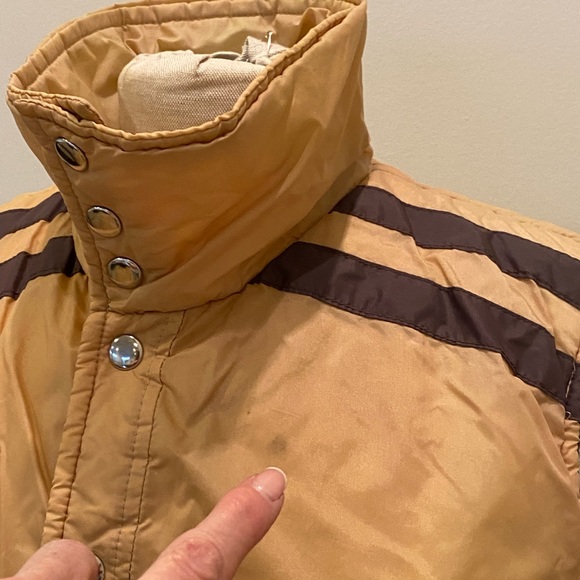 Vintage Holiday Ranger Outdoor Menswear Tan & Brown Retro Vest / Size M - Picture 13 of 13